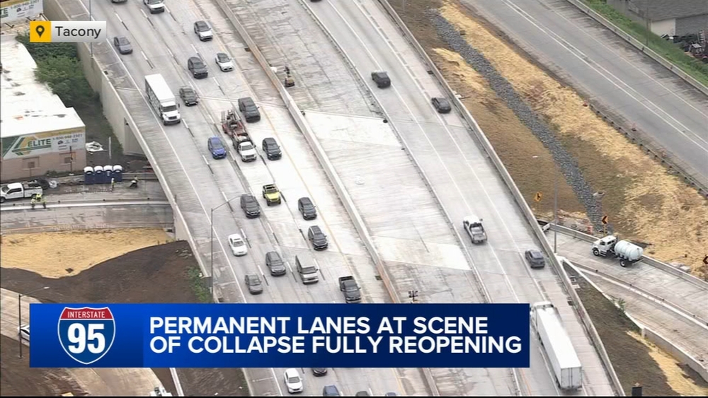 I-95 rebuild complete nearly a year after deadly collapse