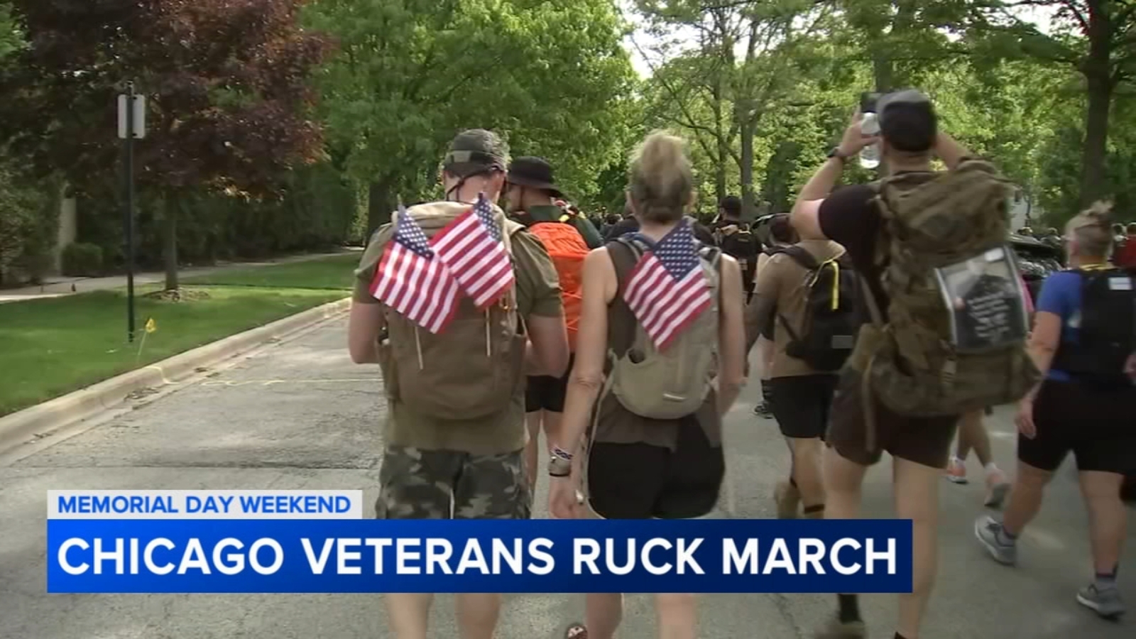 Chicago Veterans Ruck March 2024 raises awareness for suicide