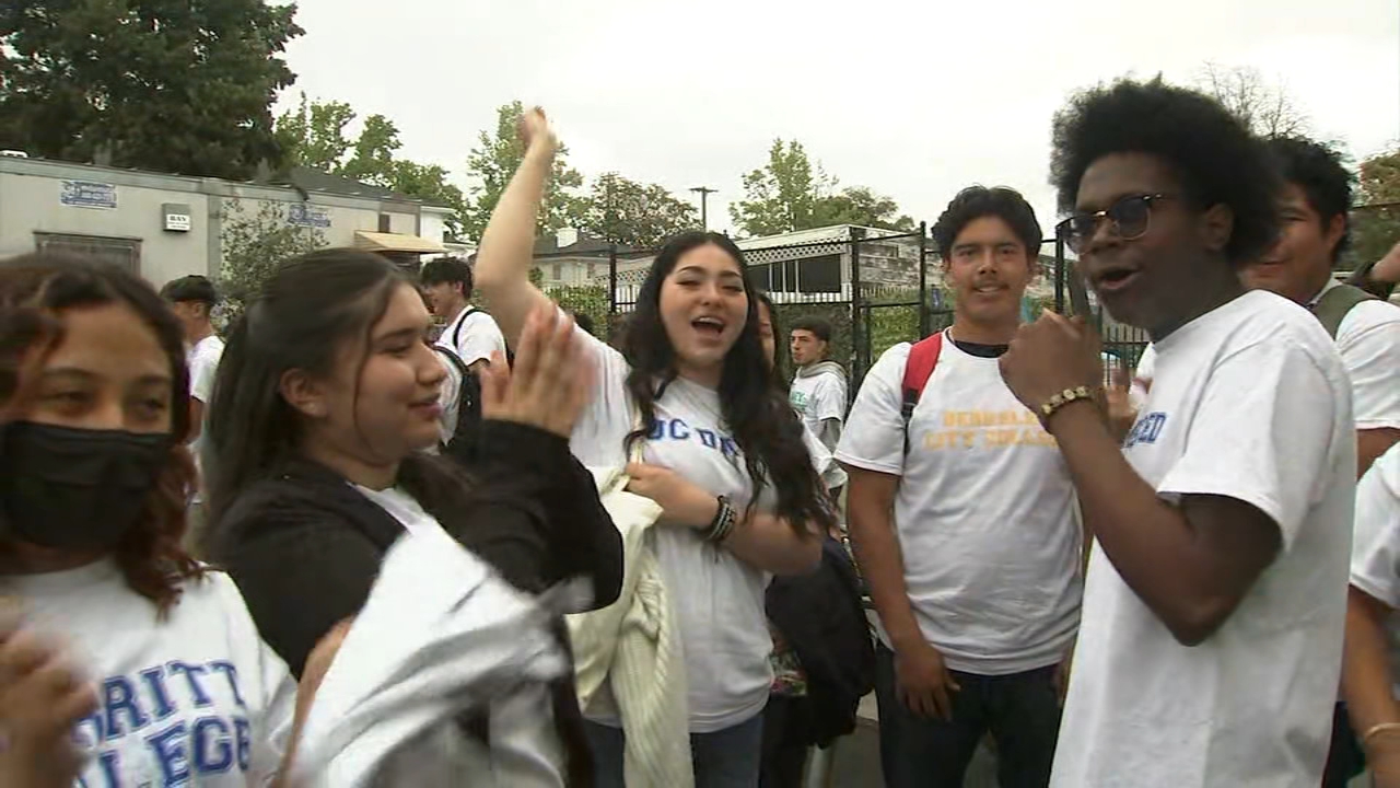 Oakland HS celebrates sending 80% of seniors to 4-year colleges