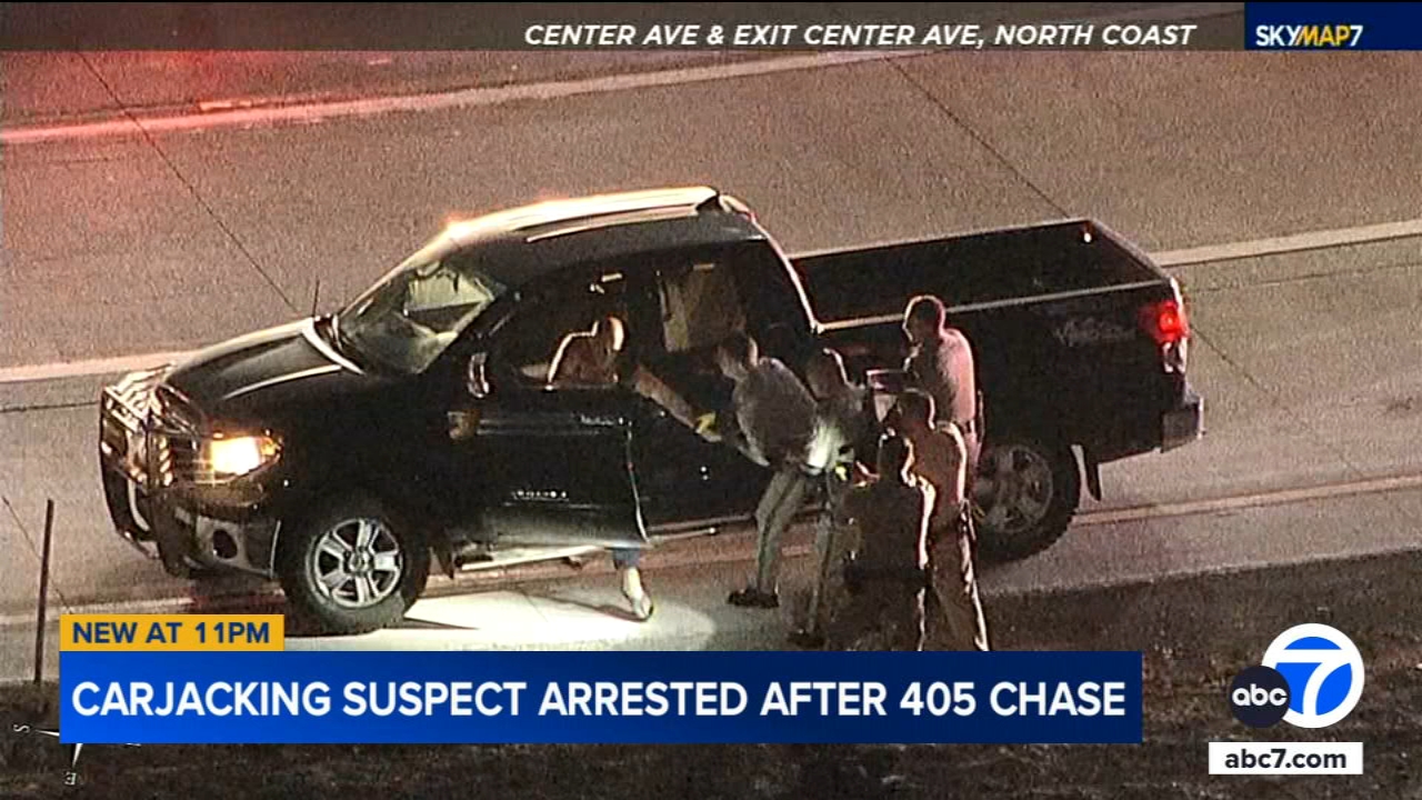 2 suspects in custody following 2 separate police chases in SoCal