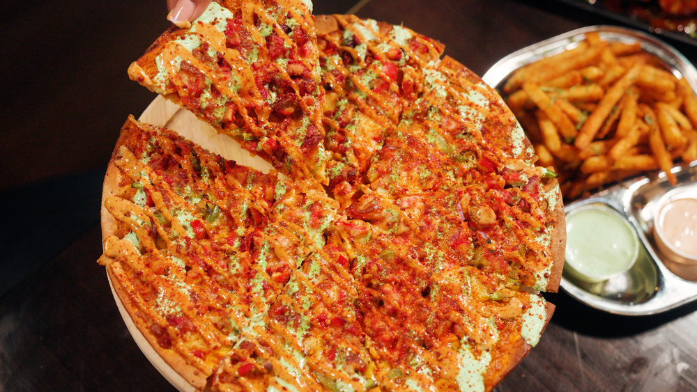 Masala Pizza fuses Indian flavor with a Chicago classic
