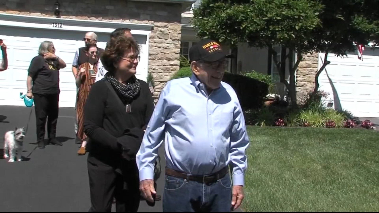 World War II veteran honored with surprise send-off from Blue Bell ...