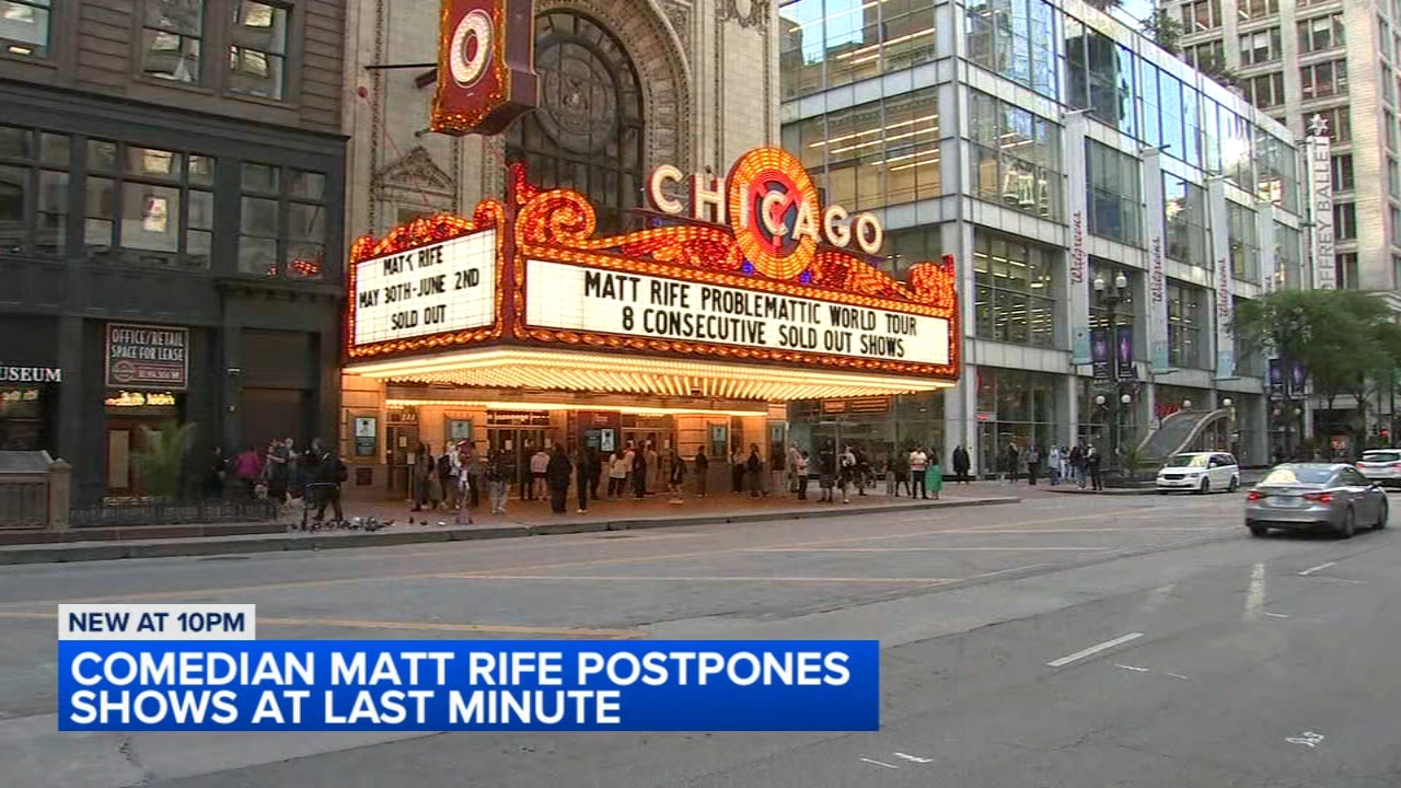 Matt Rife Chicago comedy shows postponed day after 'medical emergency'