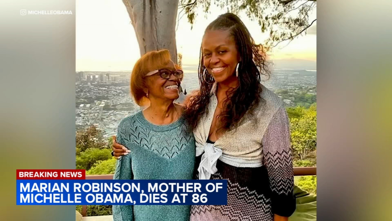Marian Robinson, madre de la ex primera dama Michelle Obama, fallece a los  86 años - ABC7 Los Angeles, image size:1280x720