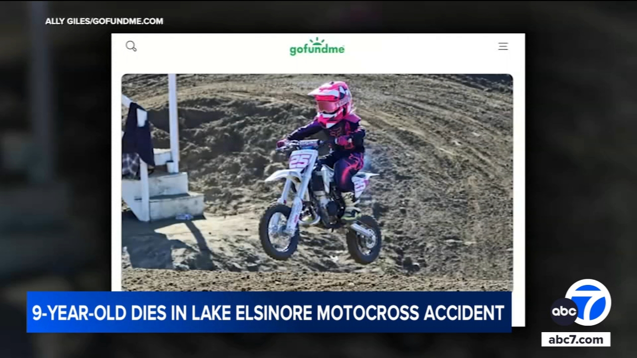 9-year-old dies in 'freak accident' at Lake Elsinore Motorsports Park