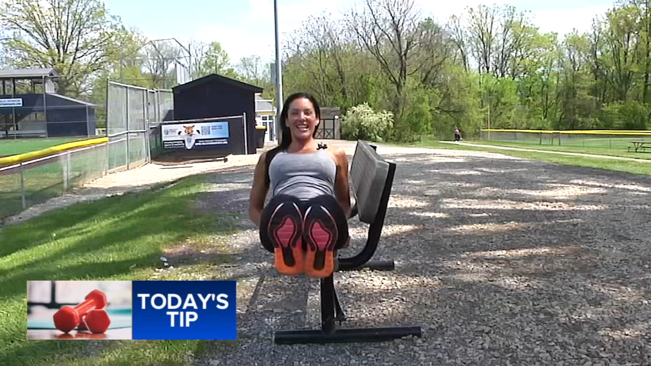 Fitness tip: Core exercise using a bench
