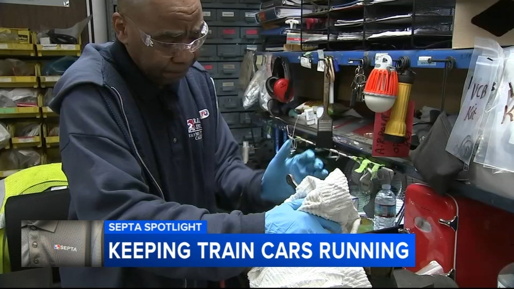 SEPTA Spotlight: How mechanic Keith Scruggs keeps train cars running