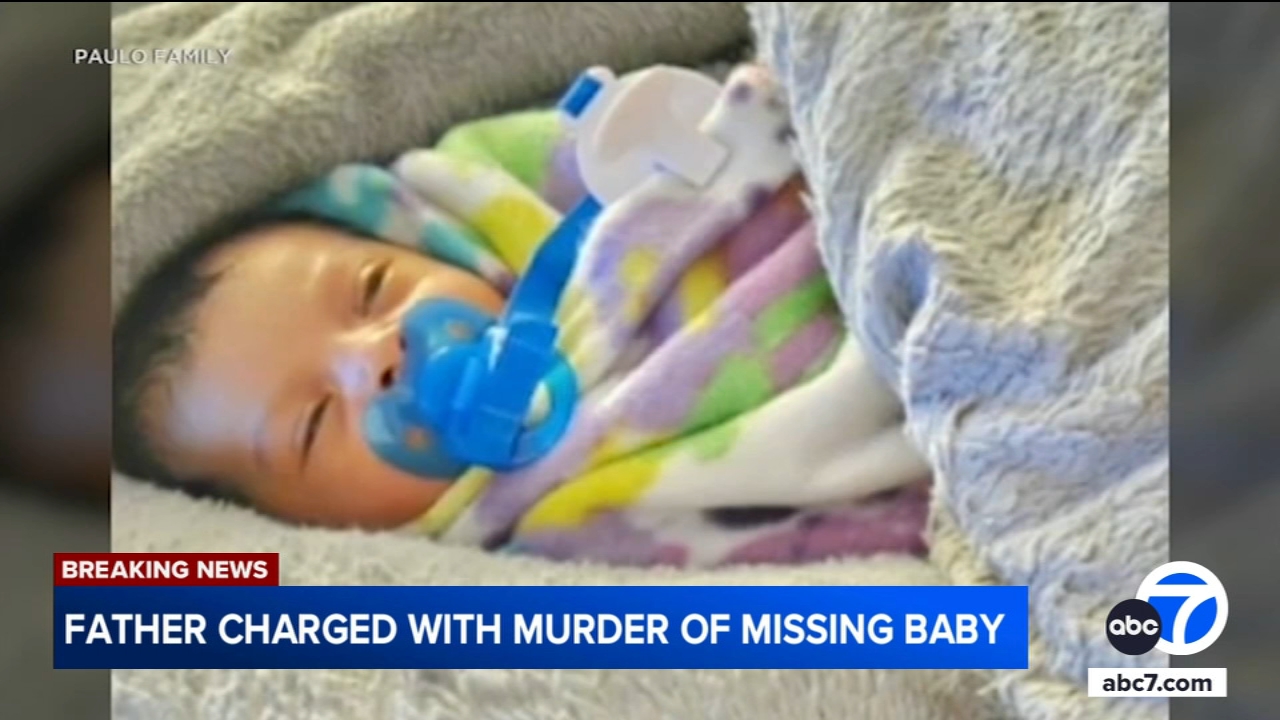 Father of missing baby in Palmdale charged with murder, child abuse