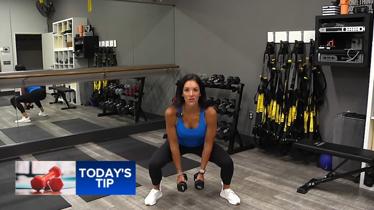 Fitness tip: Double squat jump