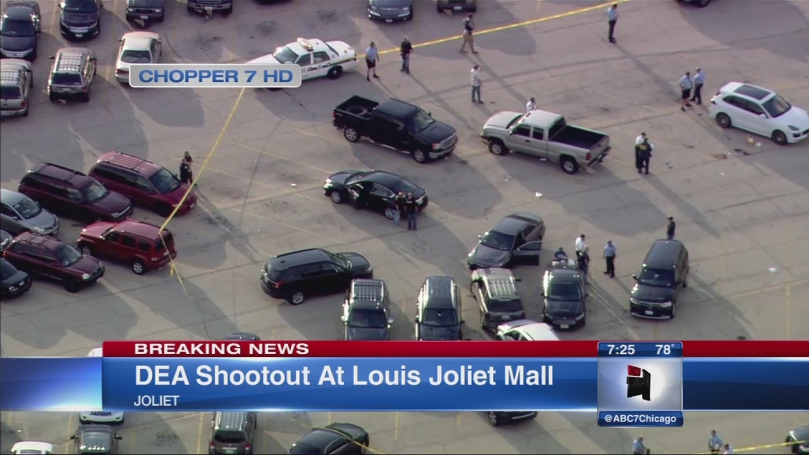 DEA involved in shootout at Joliet mall ABC7 Chicago