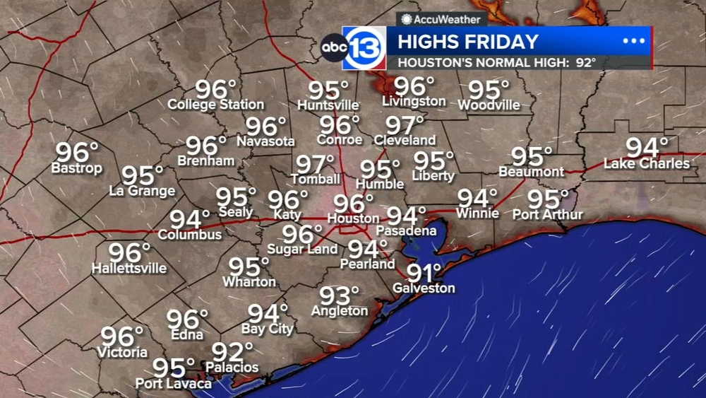 Heat ridge settles in this weekend, storm chances return Monday