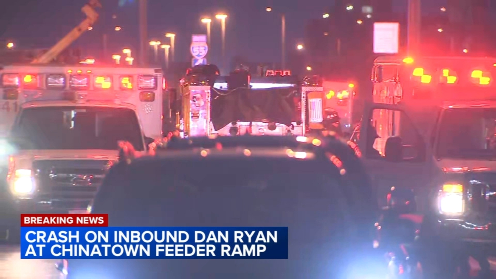 Chicago traffic: 5 injured in rollover crash on Dan Ryan Expressway in ...