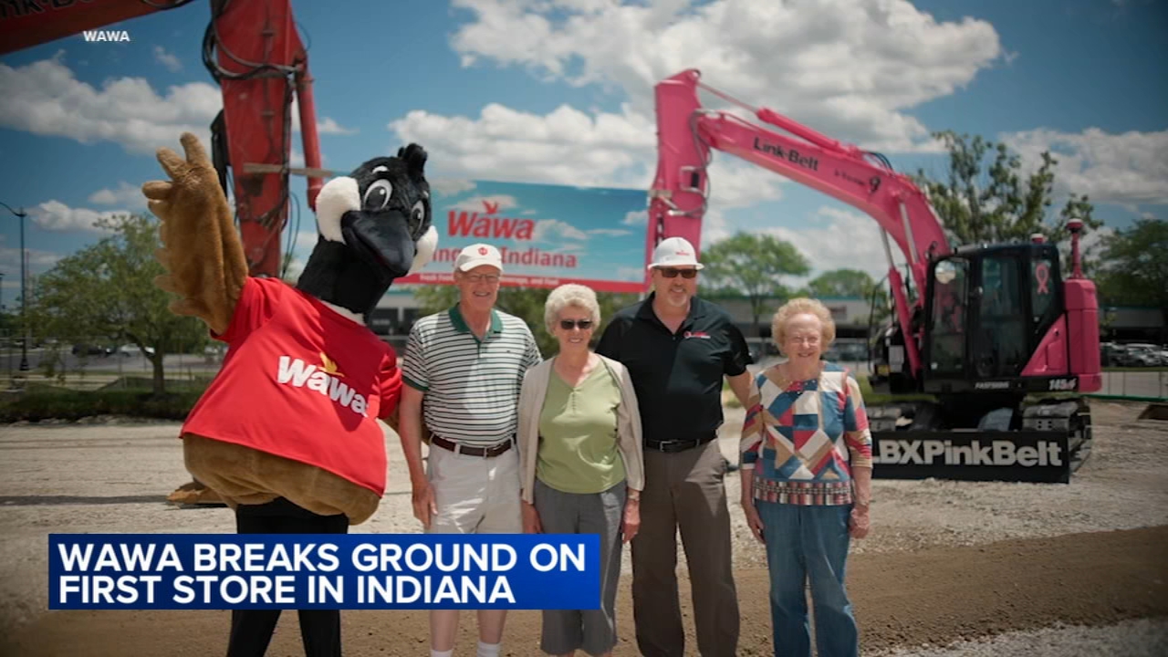 Wawa breaks ground on first store in Indiana