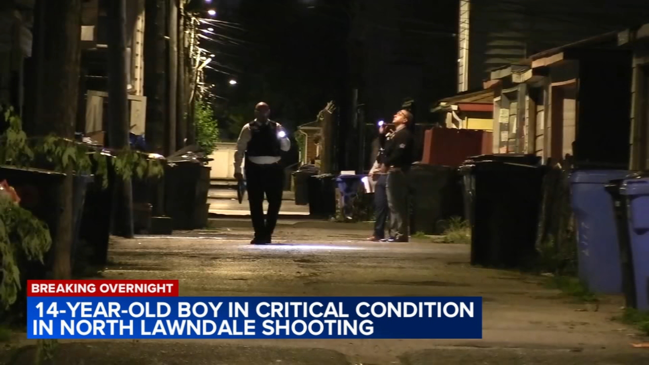Boy, 14, critically wounded in Lawndale shooting: CPD