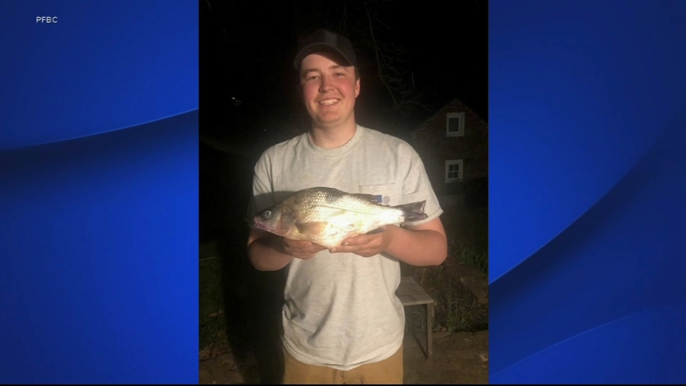 19-year-old angler breaks state record with white perch caught in Delaware River