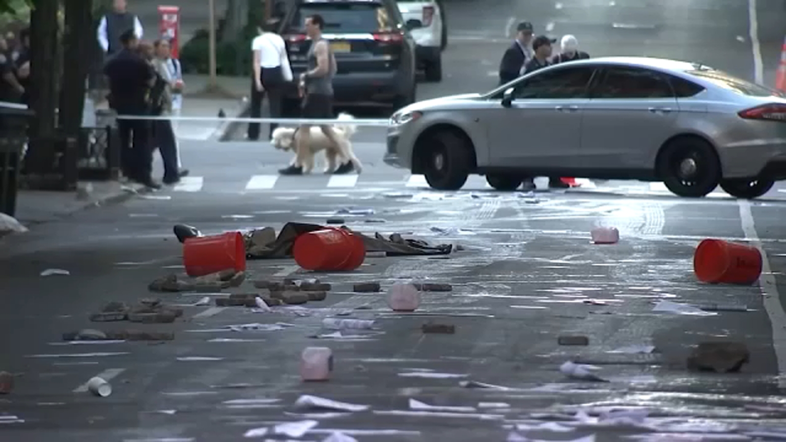 NYC vandalism linked to war in the Middle East; Palestinian Mission to