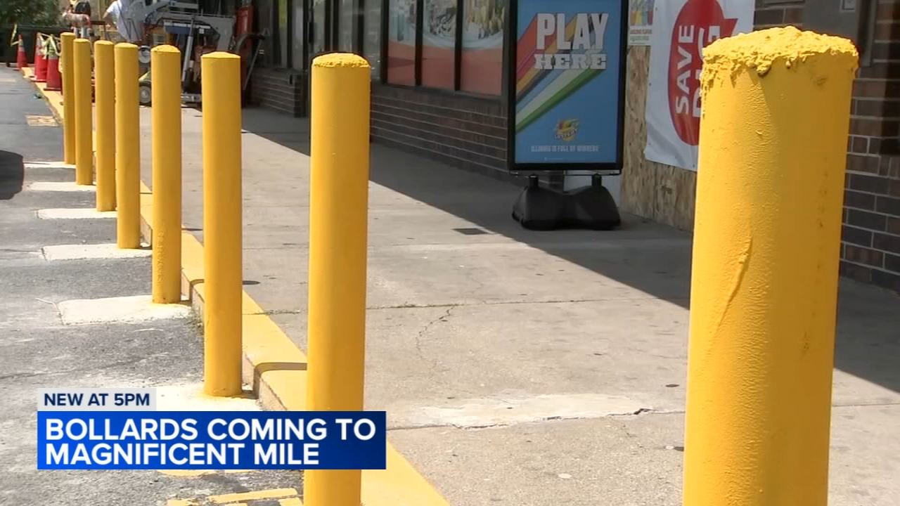 Chicago Magnificent Mile bollards: Barriers to be set up along Michigan Avenue to enhance safety for shoppers, businesses - Vimarsana News