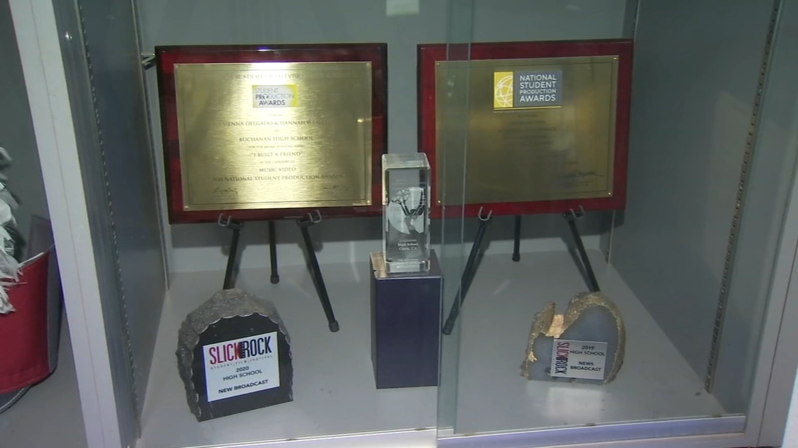 Buchanan High seniors given NATAS 'Award of Excellence' for their work