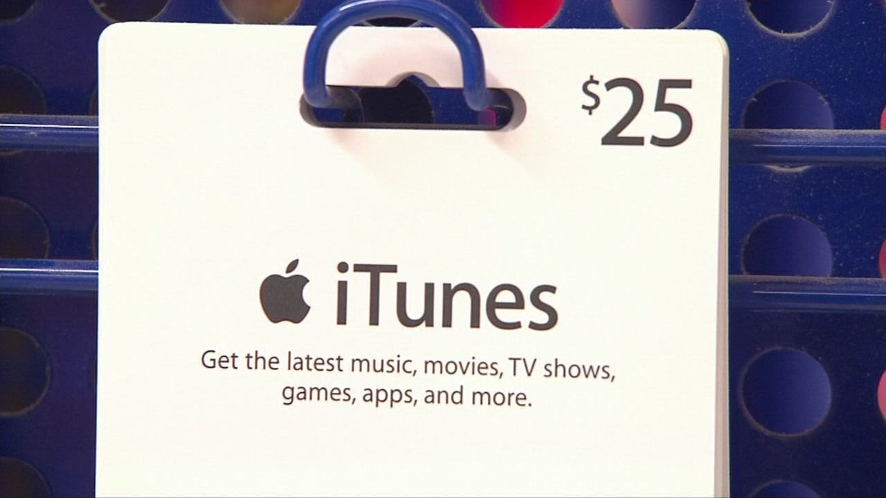Itunes gift card lost