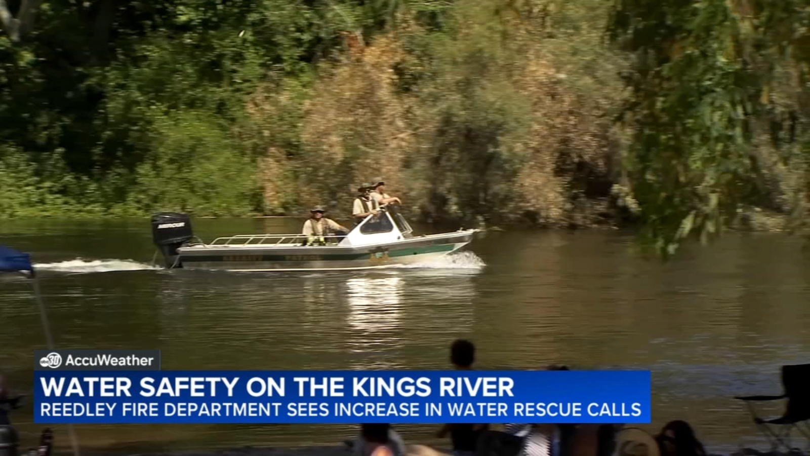 First responders patrol Kings River during busy Father's Day weekend
