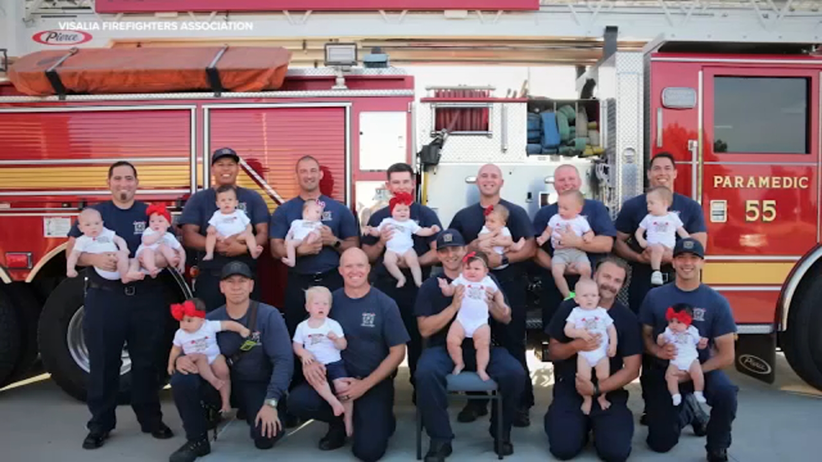 Baby fever at Visalia Fire Department