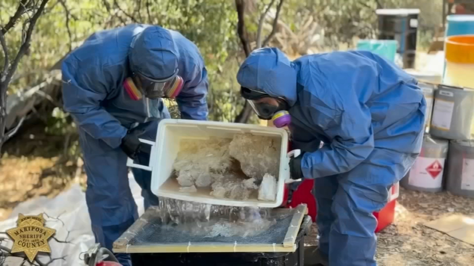 Car chase leads at least 1000 pounds of meth seized in Mariposa County