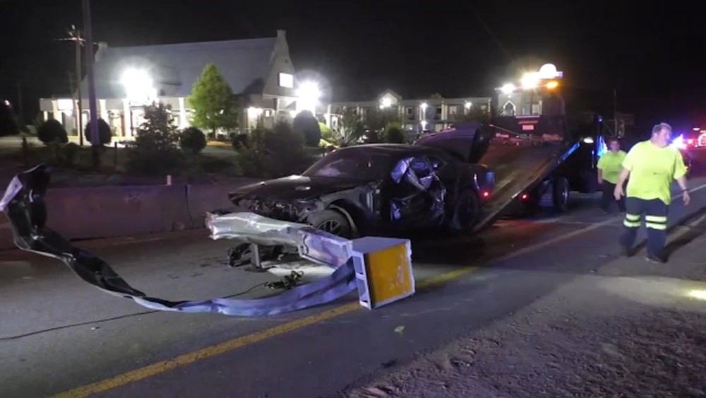High-speed chase ends in crash, arrest in Johnston County