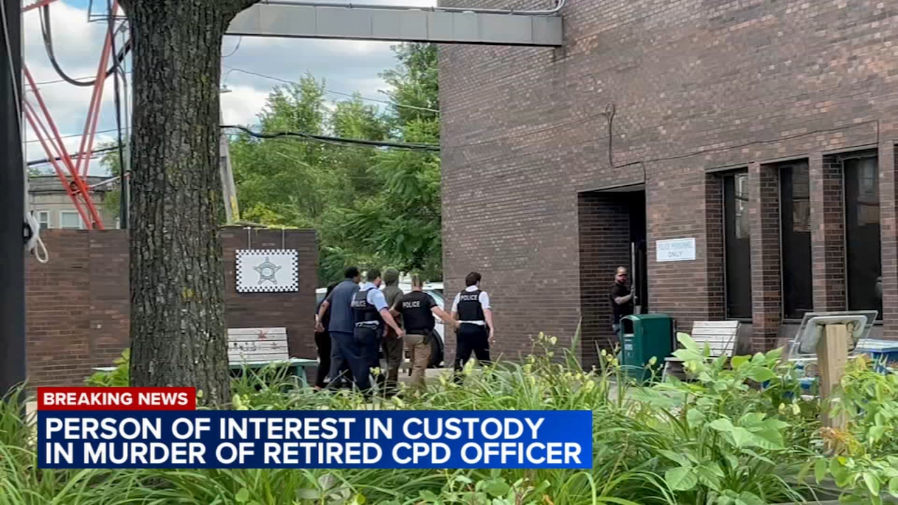 Person of interest in custody in fatal shooting of retired CPD officer