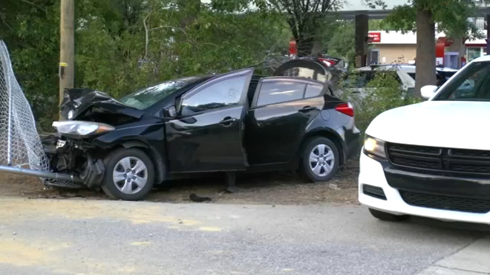 Garner crash Wild chase in Garner ends with driver hitting 4 cars in