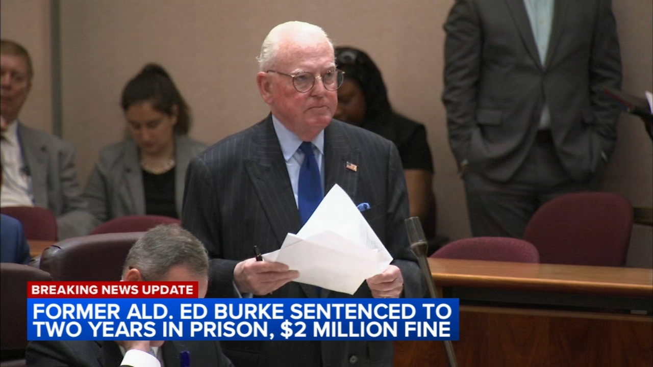 Ed Burke gets 2-year prison sentence for corruption convictions