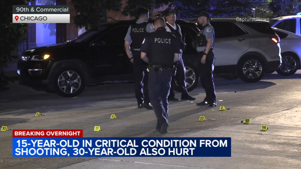 Boy, 15, among 2 shot in South Chicago