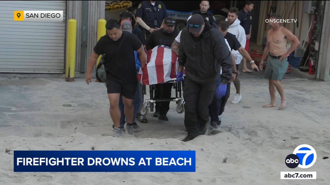 25-year-old Oakland firefighter drowns in San Diego: fire officials