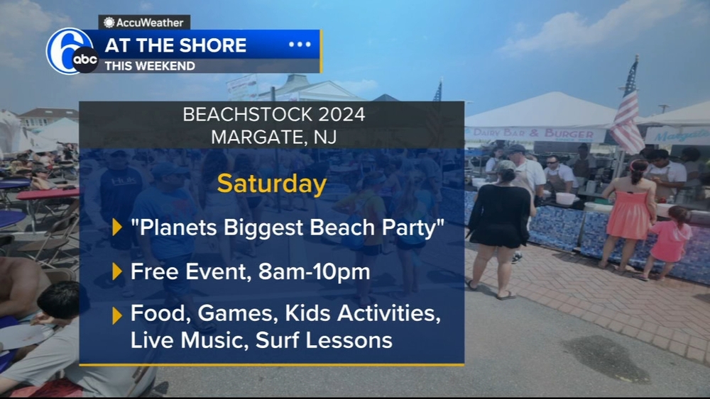 Here's what's happening down at the Jersey shore this weekend