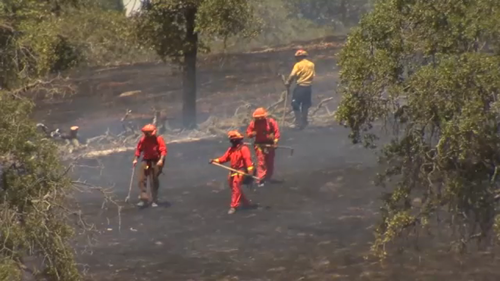 1,500 firefighters battle June Lightning Complex Fire as Fresno County ...