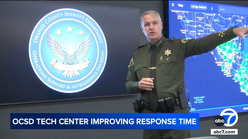 OC Sheriff's Department unveils state-of-the-art technology center