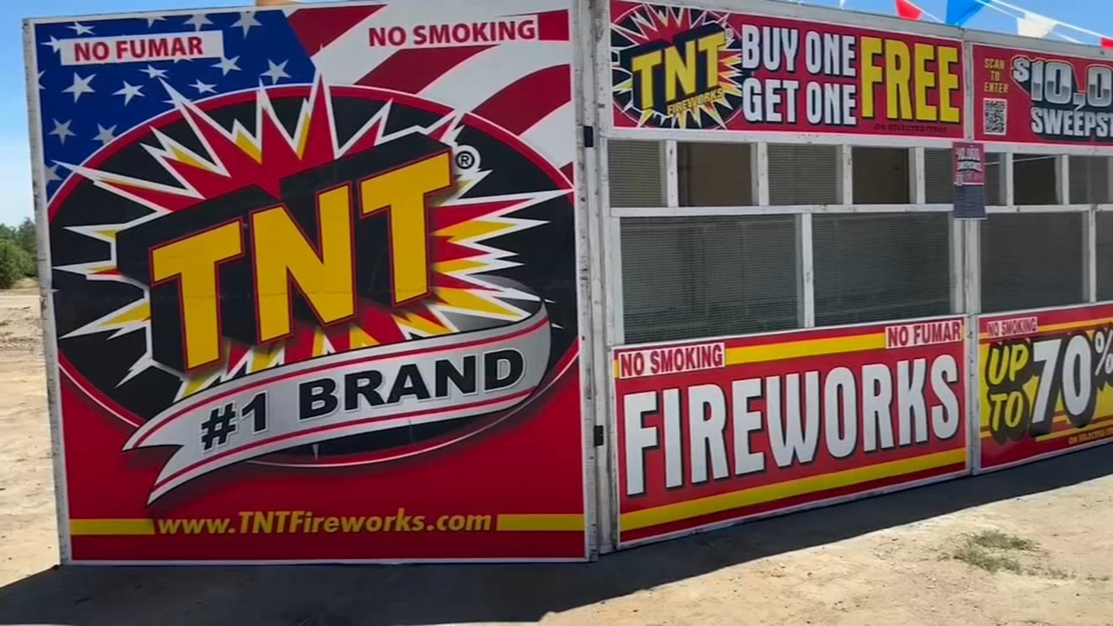 Officials urging safety as firework sales kick off Friday in Central California