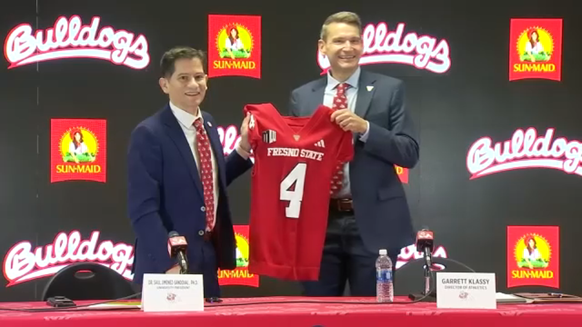 New Fresno State Athletic Director Garrett Klassy shares goals for the program