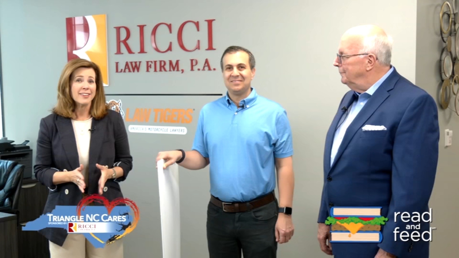 Chip Richards Raleigh Read & Feed is the July Triangle NC Cares Award winner - ABC11 Raleigh ...