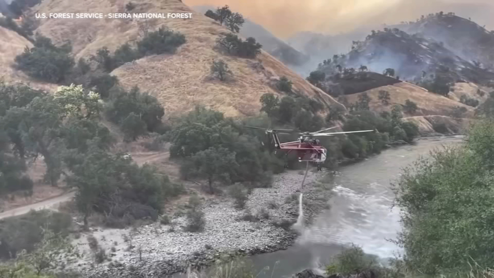 Triple-digit temperatures creates concerning scenario for firefighters battling Basin Fire