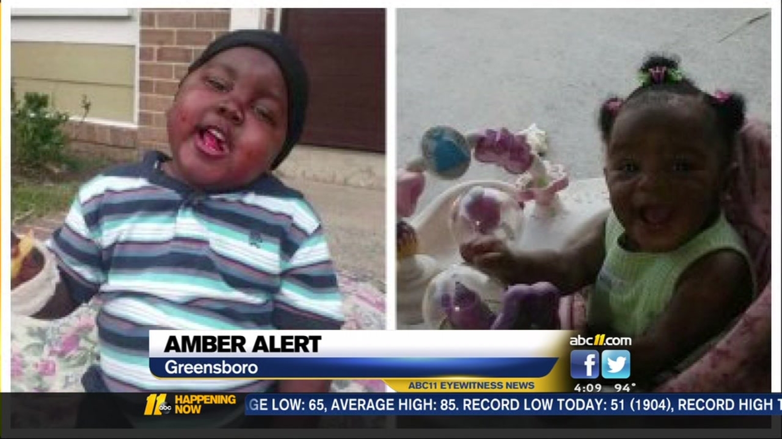 Greensboro Police issue Amber Alert for two missing children - ABC11