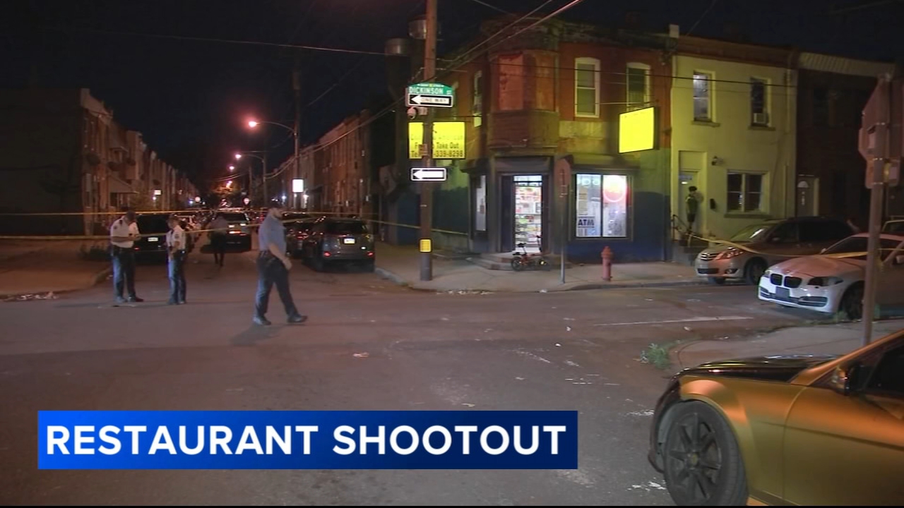 5 injured in shootout at Chinese takeout restaurant in Philadelphia's Gray's Ferry section