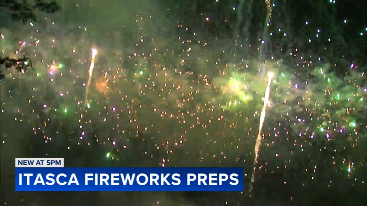 Itasca gets ready for spectacular fireworks display