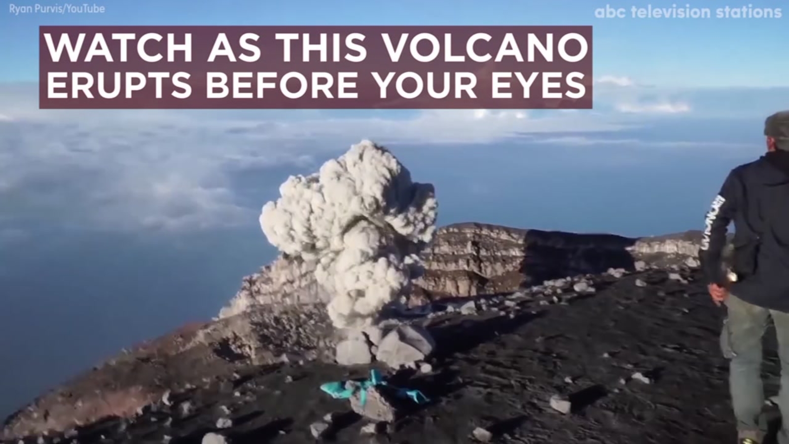 Watch as this volcano erupts before your eyes ABC7 Los Angeles