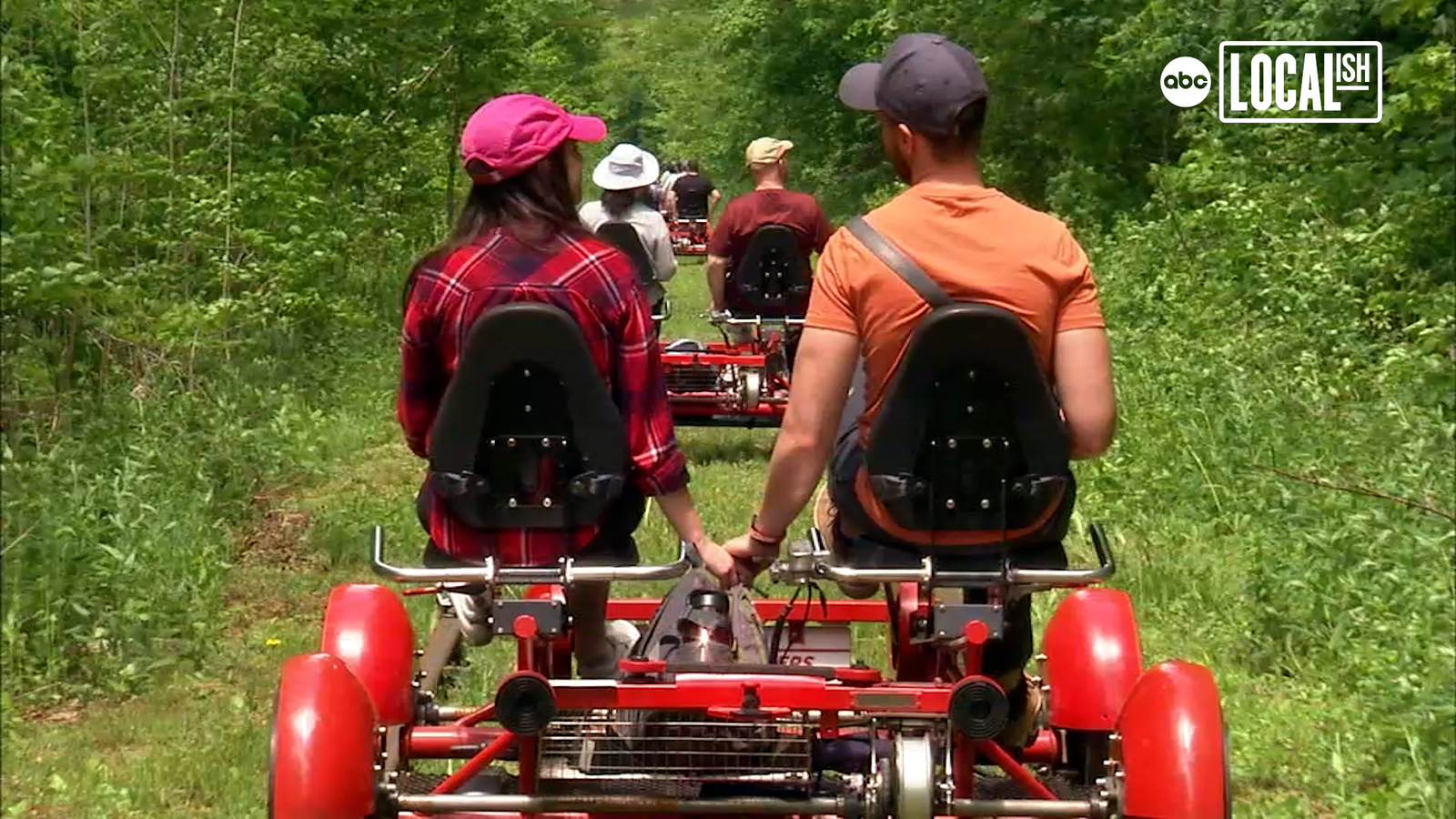 You'll be working out on this Catskills railroad