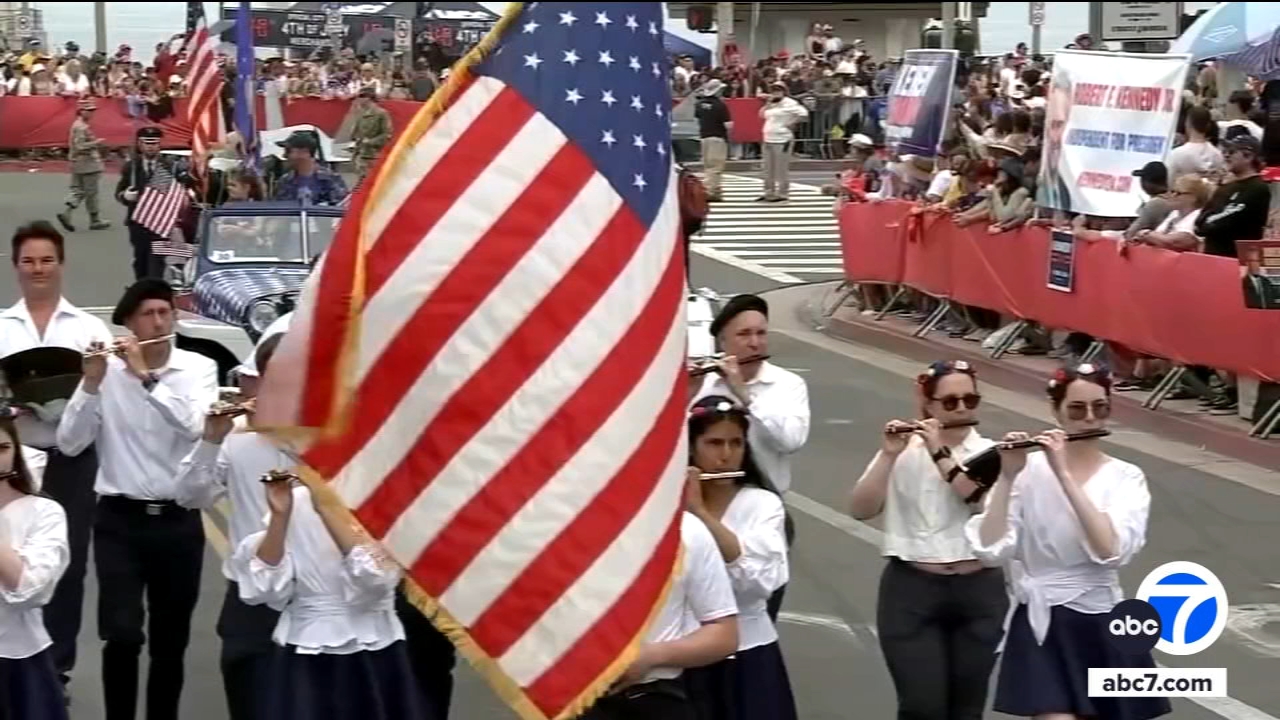 Huntington Beach celebrates Fourth of July with annual parade