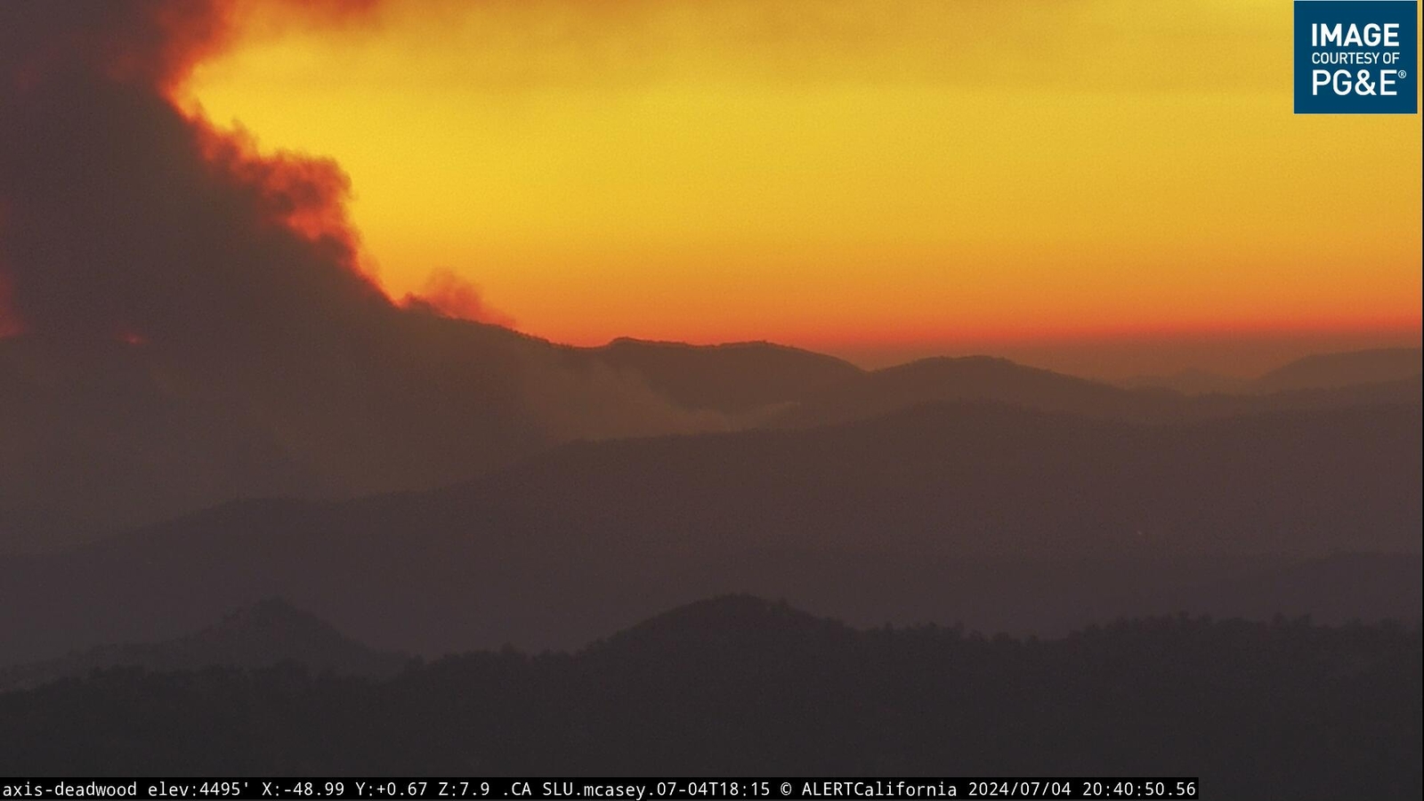 Fast-spreading wildfire forcing evacuations in Mariposa County