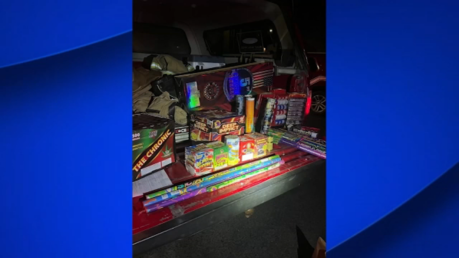 Flames sparked by illegal fireworks in two South Valley cities