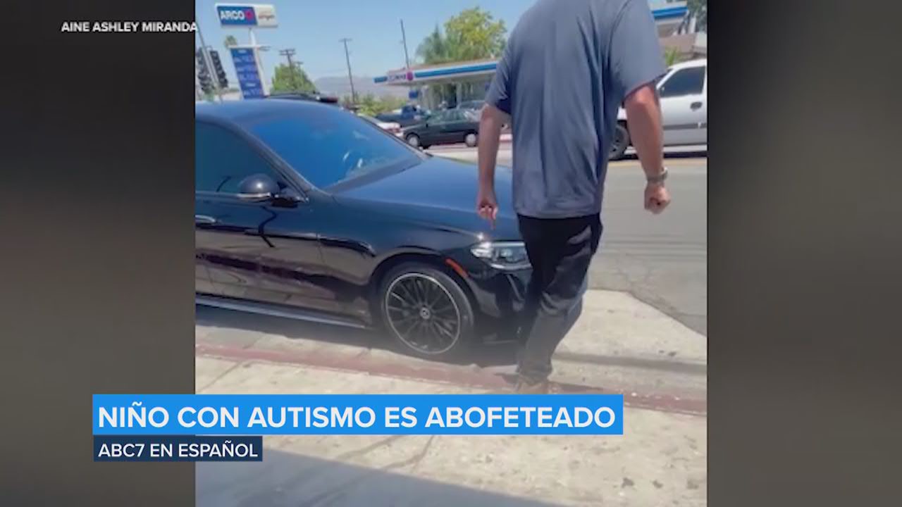 Hombre abofetea a niño con autismo tras presuntamente dañar su auto