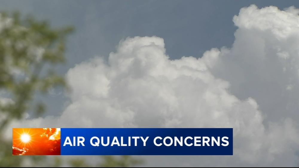Air quality unhealthy for some groups in Philly area as heat wave continues