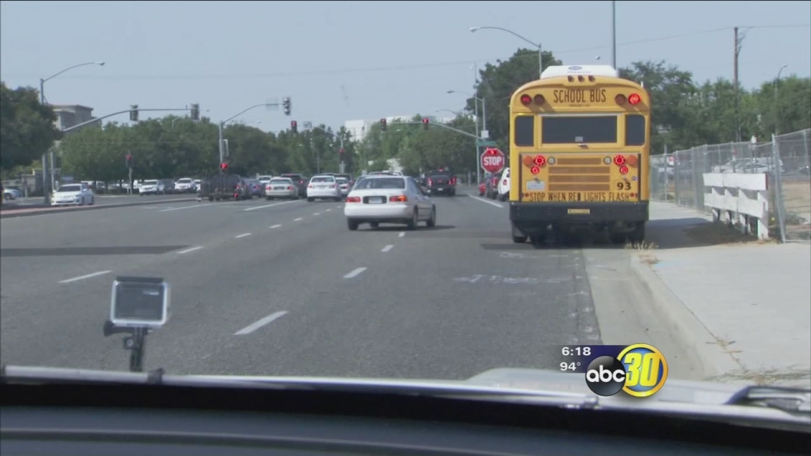 Some drivers failing to stop for buses as red lights flash putting ...
